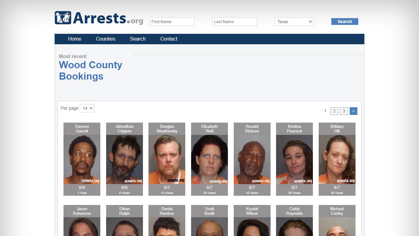 Wood County Arrests and Inmate Search